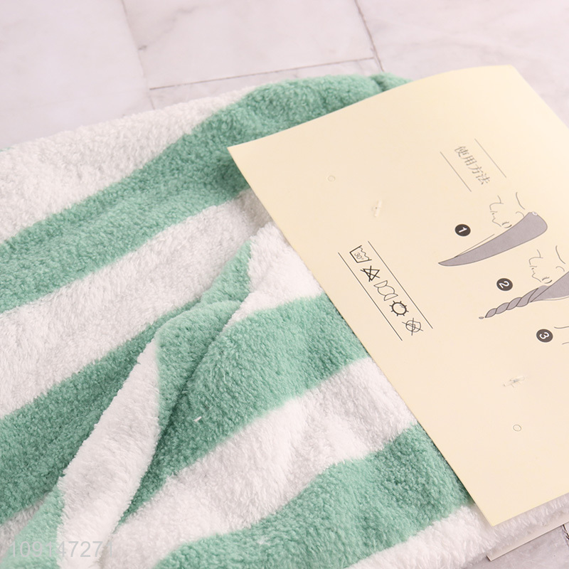 Good Quality Fast Drying Super Absorbent Hair Towel for Wet Hair