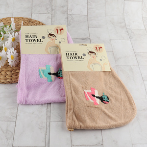 New Arrival Ultra Absorbent Fast Drying Microfiber Hair Towel Wrap