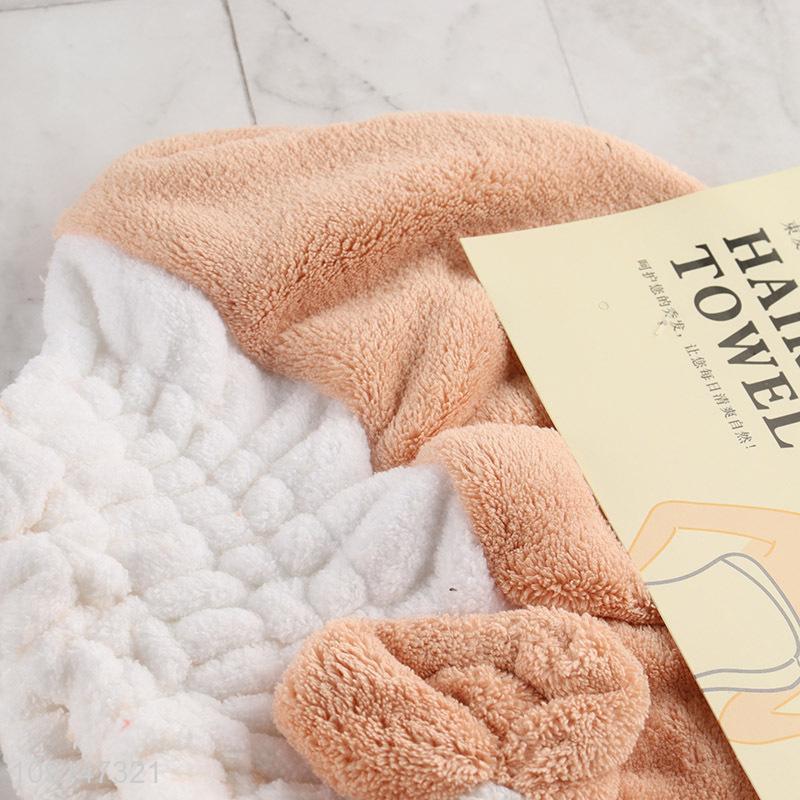 Popular Product Hair Towel Wrap Ultra Absorbent Microfiber Hair Towel