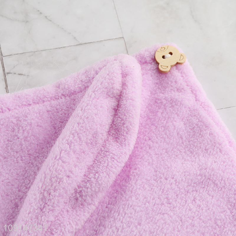 New Arrival Ultra Absorbent Fast Drying Microfiber Hair Towel Wrap