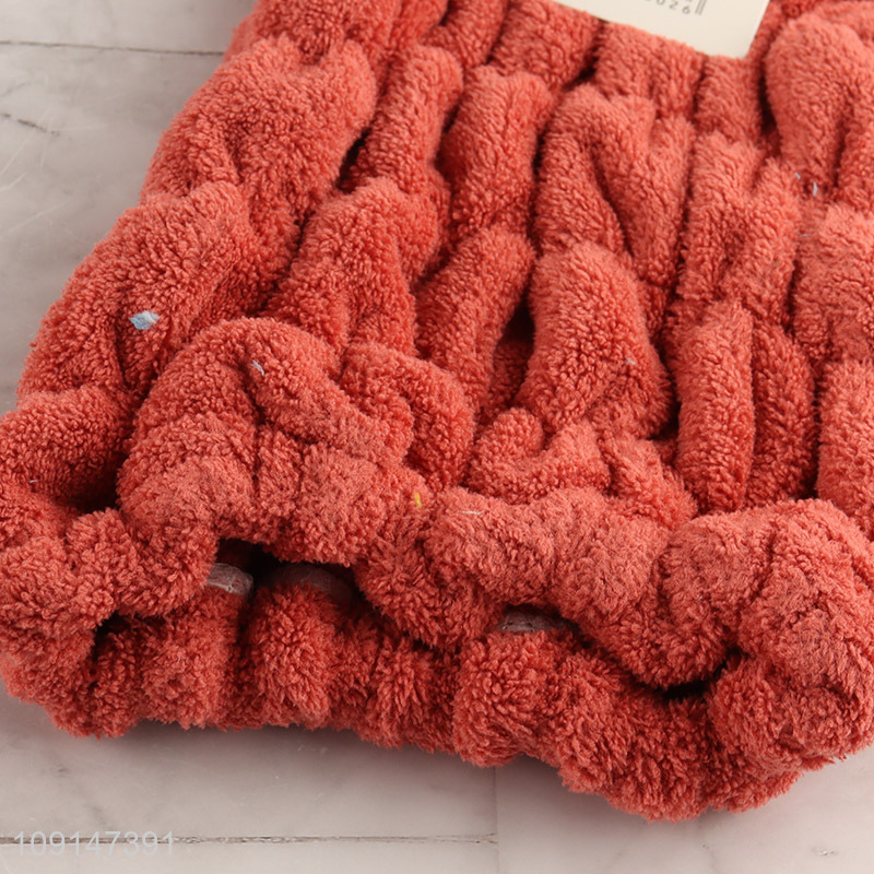 Factory Supply Super Absorbent Fast Drying Hair Towel Wrap for Kids