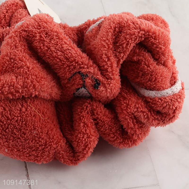 China Imports Fast Drying Microfiber Hair Towel Wrap for Kids Girls