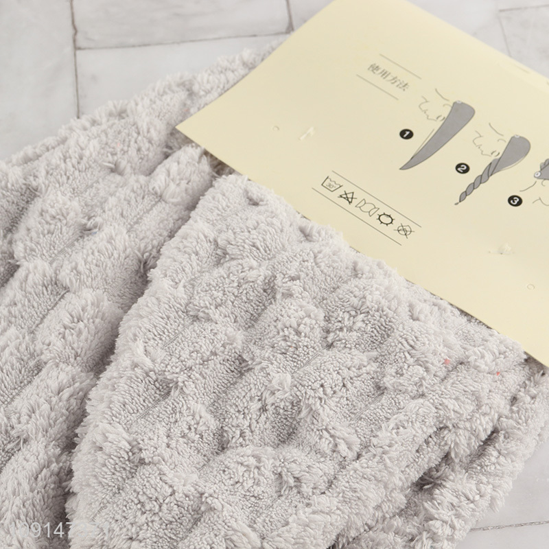 Good Quality Hair Towel Ultra Absorbent Hair Quick Drying Towel