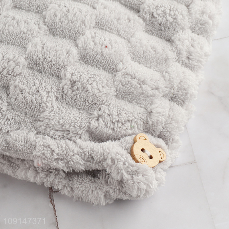 Good Quality Hair Towel Ultra Absorbent Hair Quick Drying Towel