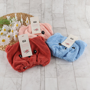 China Imports Fast Drying Microfiber Hair Towel Wrap for Kids Girls