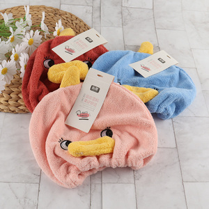 Hot Selling Microfiber Hair Towel Wrap Hair Turban Wrap for Kids