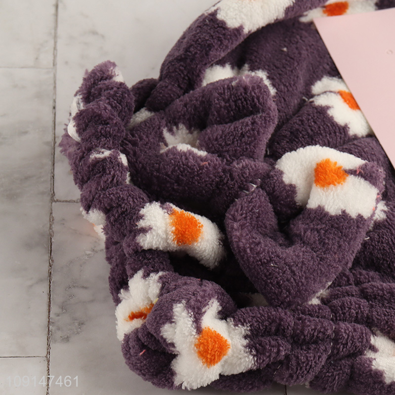 New Product Hair Towel Ultra Absorbent Hair Quick Drying Towel