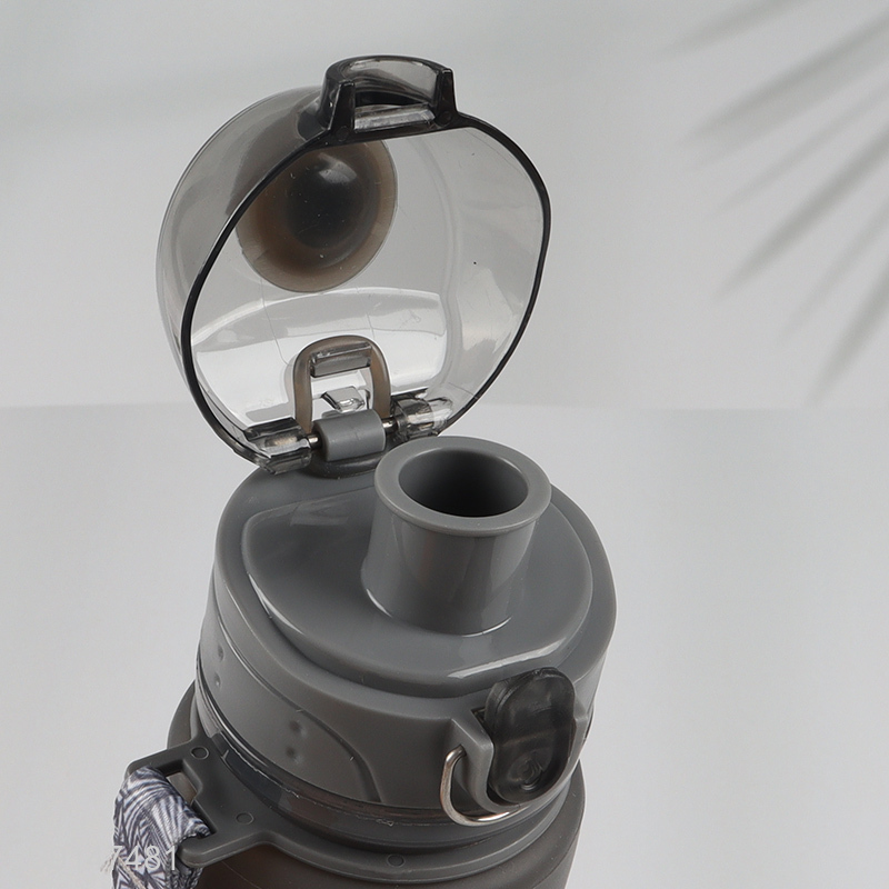 Hot selling portable 350ml silicone water bottle drinking bottle wholesale