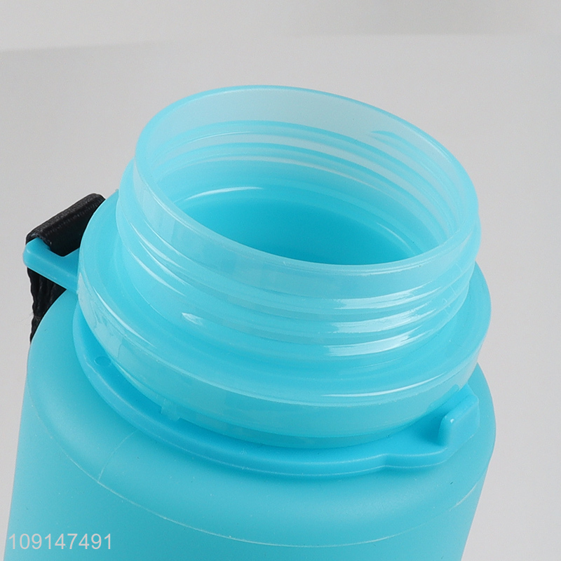 China factory 650ml silicone water bottle drinking bottle for sale