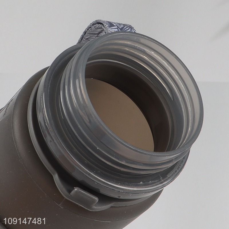 Hot selling portable 350ml silicone water bottle drinking bottle wholesale