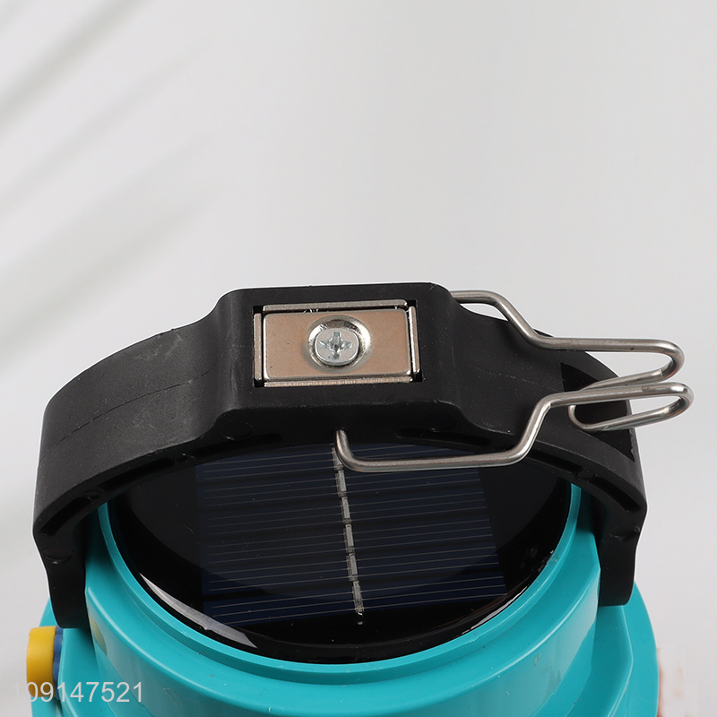 China factory outdoor waterproof solar emergency camping lights for sale