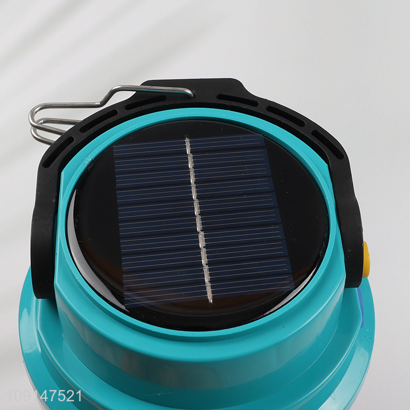 China factory outdoor waterproof solar emergency camping lights for sale