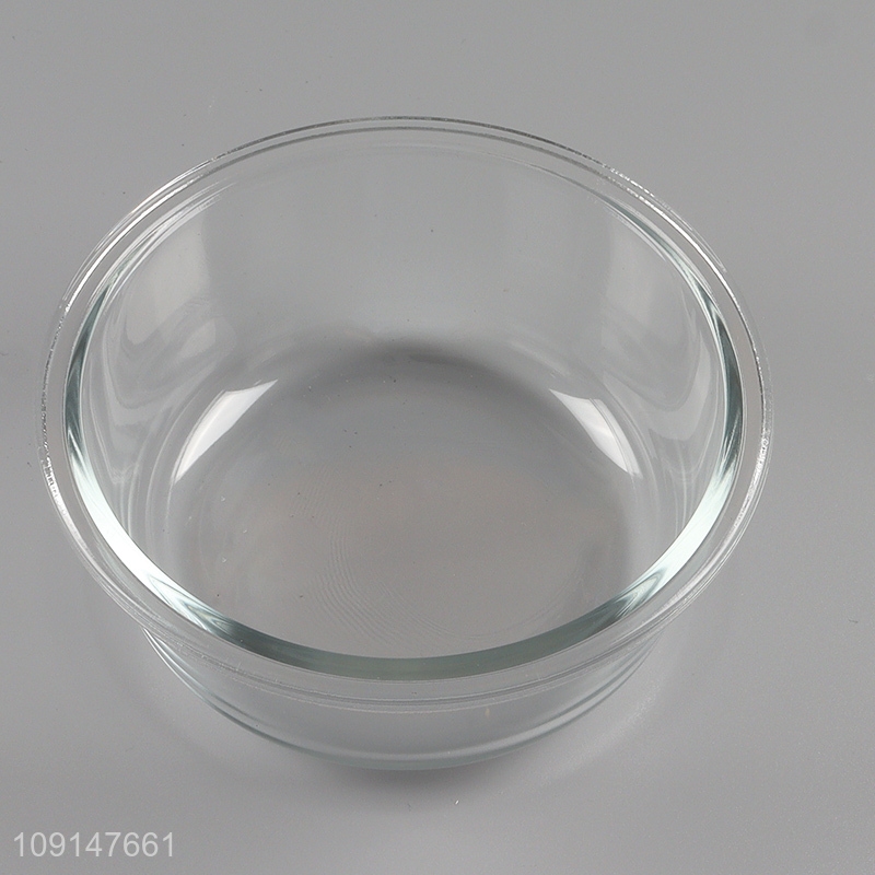 Top quality round clear food preservation box for home kitchen