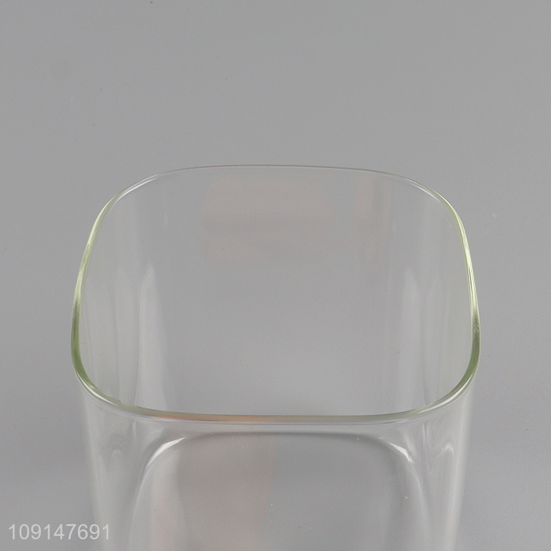 Hot products glass home kitchen sealed storage jar with bamboo lid