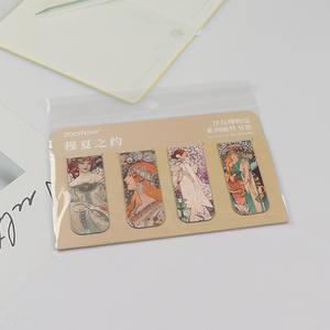 New arrival creative portable folding magnetic bookmark set