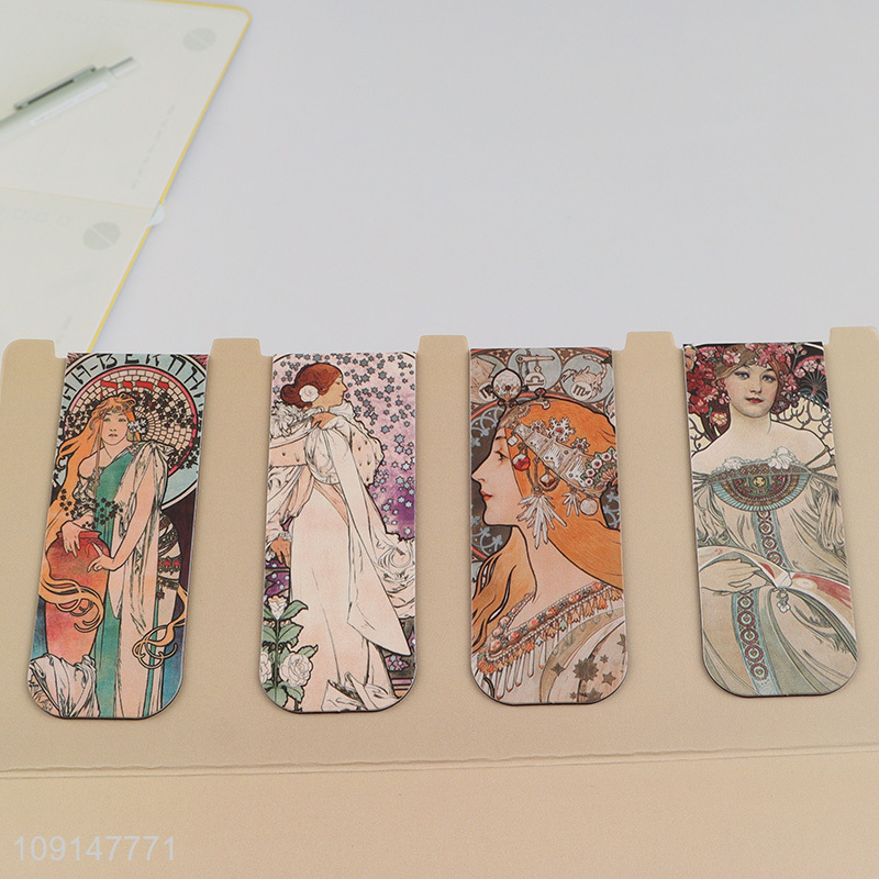 New arrival creative portable folding magnetic bookmark set