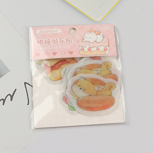 Hot items cartoon students 12pcs pvc bookmark page marker set