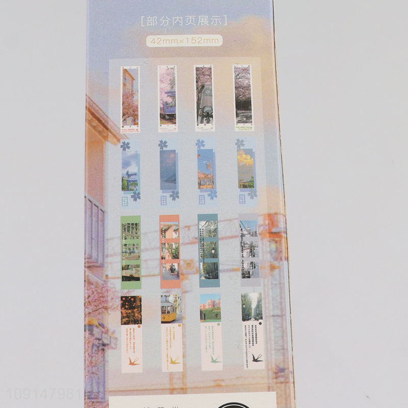 Yiwu market reusable creative students paper bookmark page marker