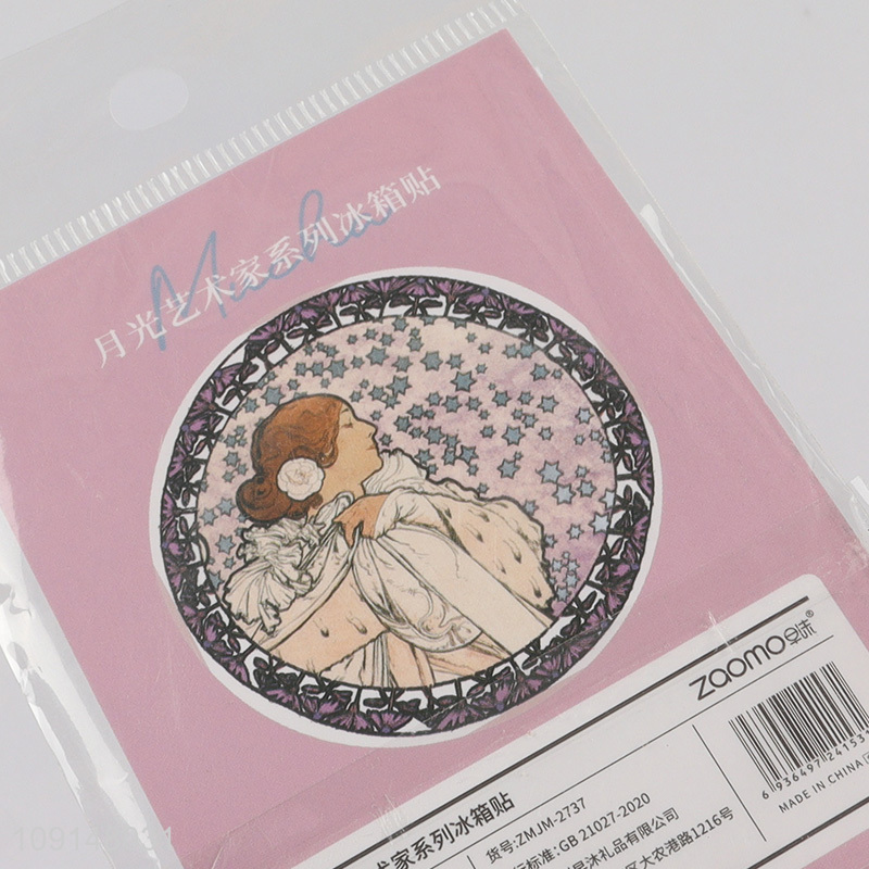 Hot sale round fridge magnet refrigerator magnet for home decor