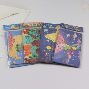 Factory wholesale Little Prince Series Postcard Greeting Card Letter Paper