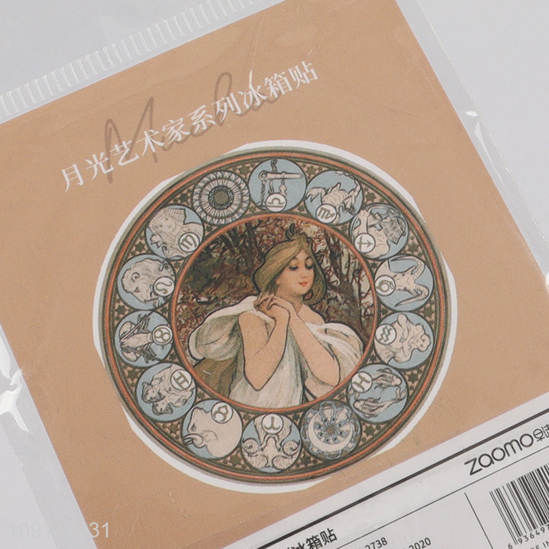 Hot sale round fridge magnet refrigerator magnet for home decor