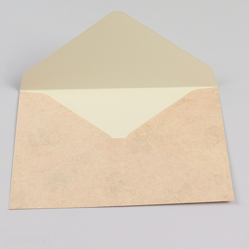 Good selling flower printed paper envelope letter paper set
