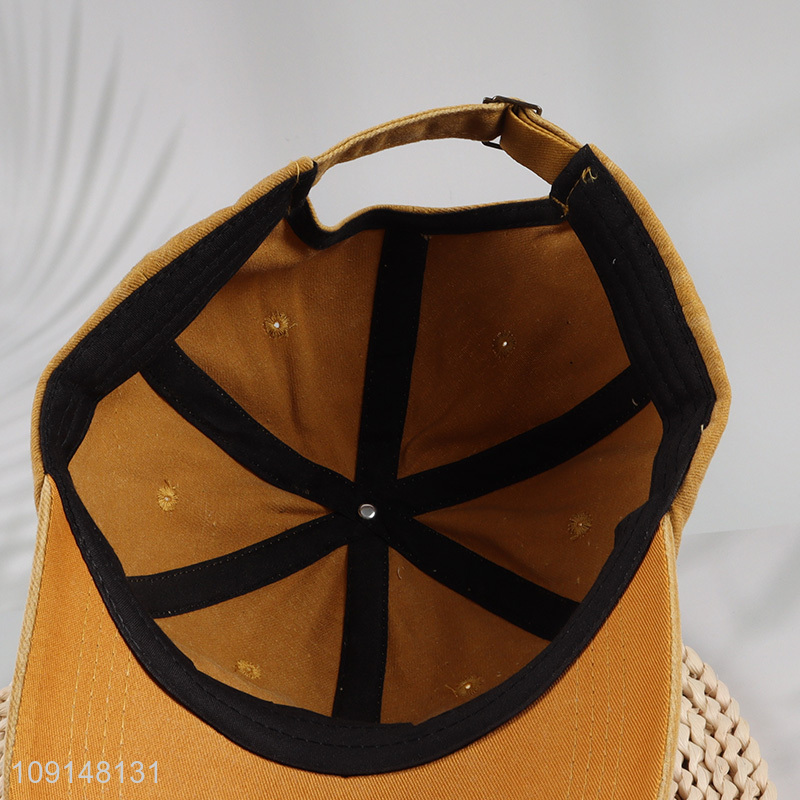 Popular products men women fashionable cotton peaked cap for outdoor