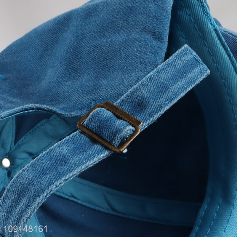 Yiwu market fashion casual cotton peaked cap baseball hat for sale