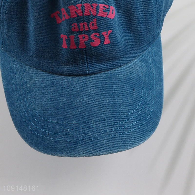 Yiwu market fashion casual cotton peaked cap baseball hat for sale