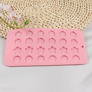 Good quality silicone non-stick baking tool candy mold chocolate mold