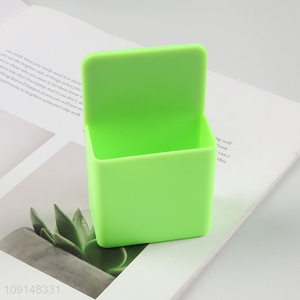 China factory plastic storage box magnetic pen holder for sale