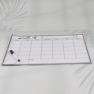 Hot Sale Fridge Whiteboard Meal Plan Magnetic Week Planner
