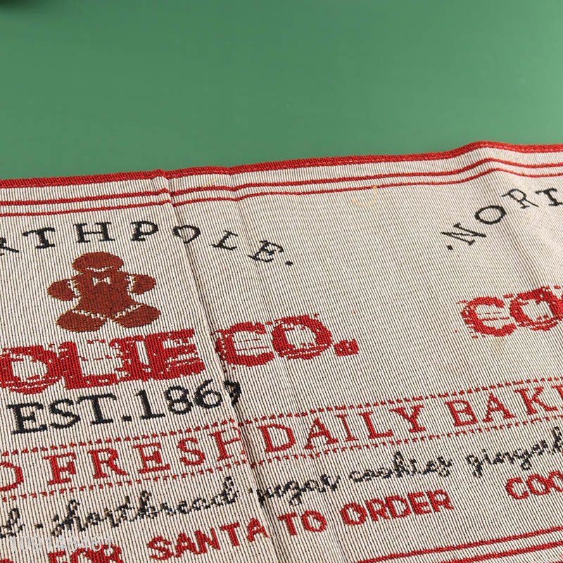 High Quality Christmas Table Runner Winter Table Runner for Holiday Decor