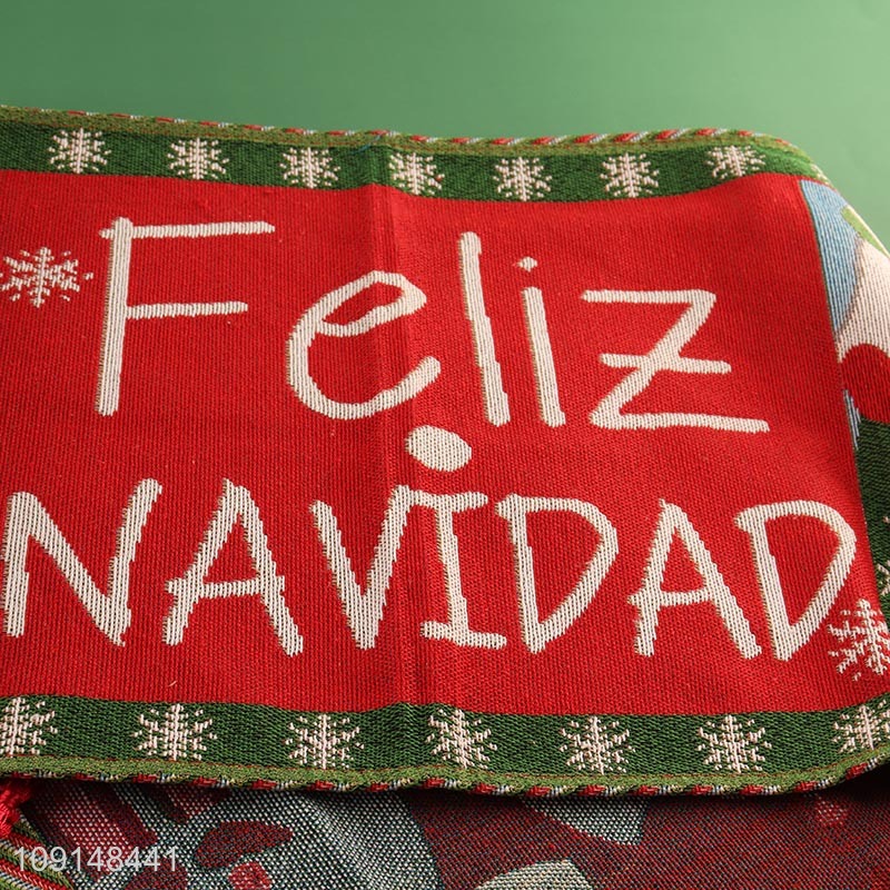 New Product Christmas Table Runner Winter Holiday Party Table Decorations