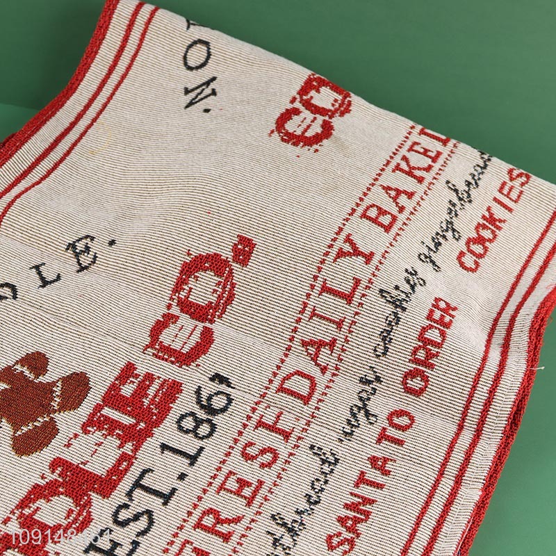 High Quality Christmas Table Runner Winter Table Runner for Holiday Decor