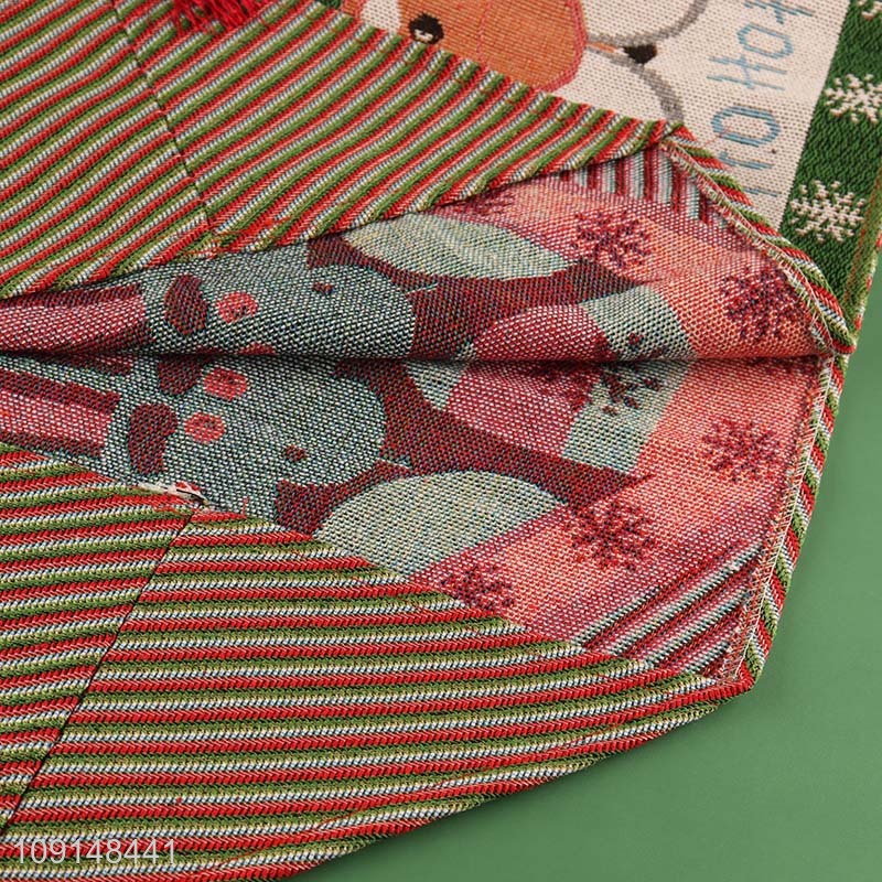 New Product Christmas Table Runner Winter Holiday Party Table Decorations