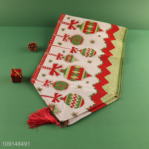 Wholesale Christmas Table Runner Farmhouse Table Decorations for Kitchen Dining
