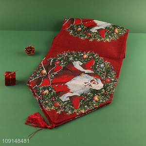 Good Quality Christmas Table Runner Fabric Table Runner for Xmas Party Decor