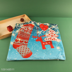 Good Quality Christmas Throw <em>Pillow</em> Covers Winter Christmas <em>Pillow</em> Covers