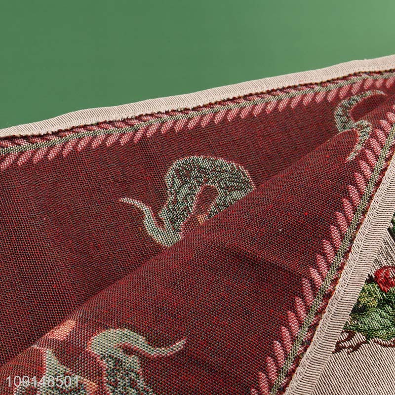 Factory Supply Christmas Table Runner Seasonal Winter Home Table Decorations