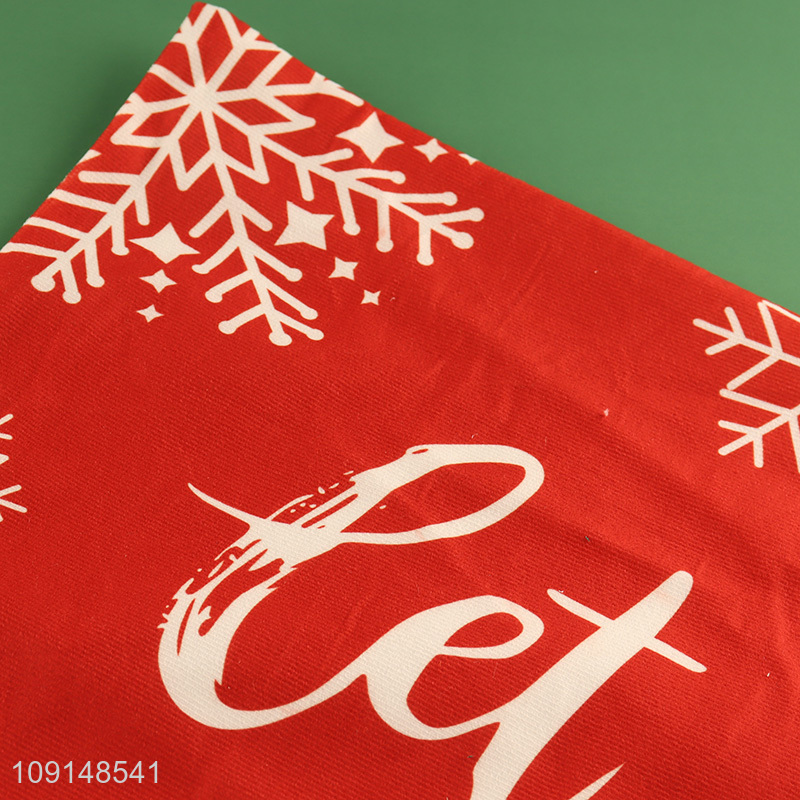 High Quality Christmas Throw Pillow Covers Winter Holiday Cushion Cases