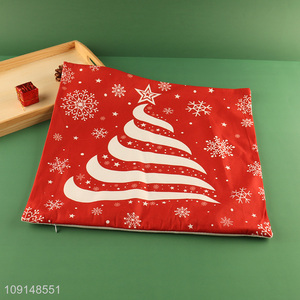 Hot Selling Christmas Throw <em>Pillow</em> Covers Decorative Holiday <em>Pillow</em> Cover