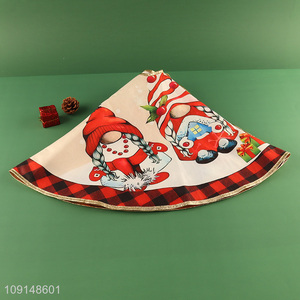 Factory Price Custom Christmas Tree Skirt for Christmas Party Decoration