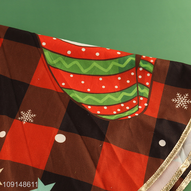 New Arrival Christmas Tree Skirt for Christmas Tree Indoor Outdoor Decor