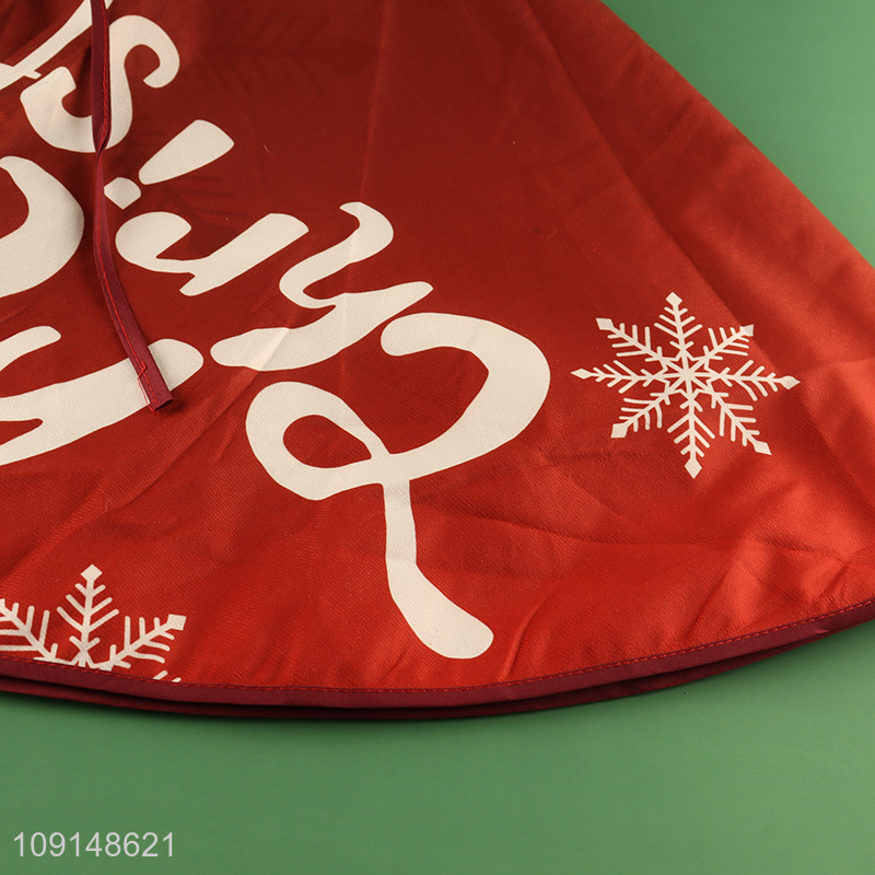 High Quality Christmas Tree Skirt Round Decorative Christmas Tree Skirt