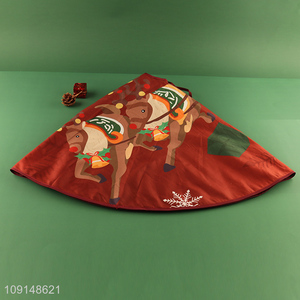 High Quality Christmas Tree Skirt Round Decorative Christmas Tree Skirt