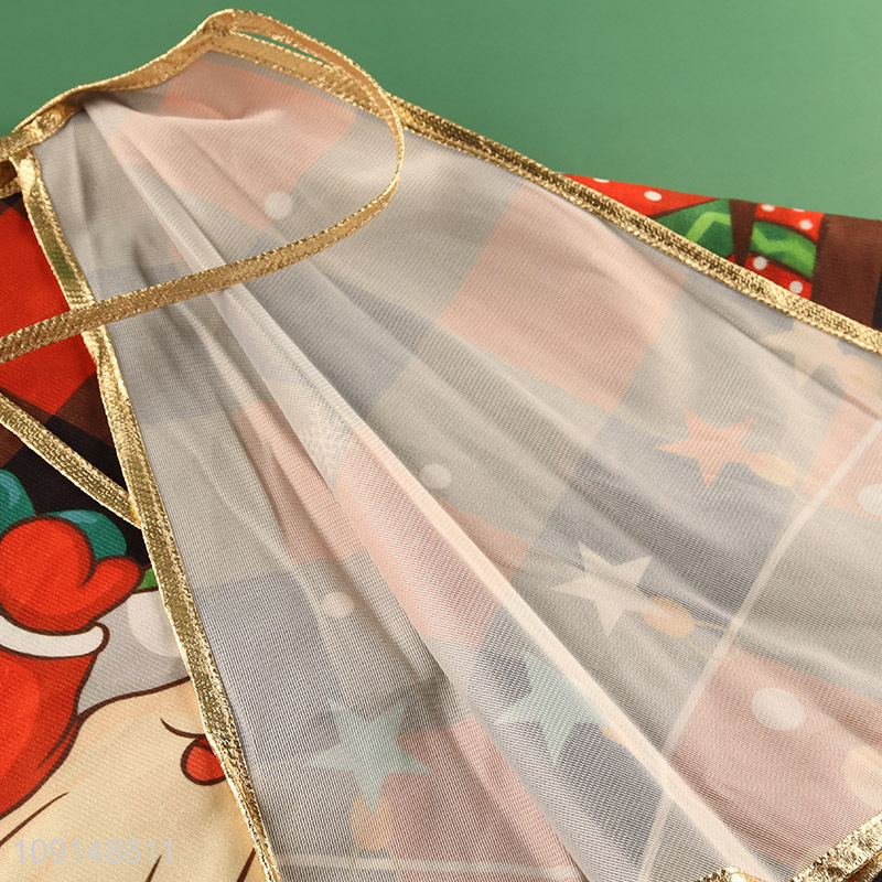 New Arrival Christmas Tree Skirt for Christmas Tree Indoor Outdoor Decor