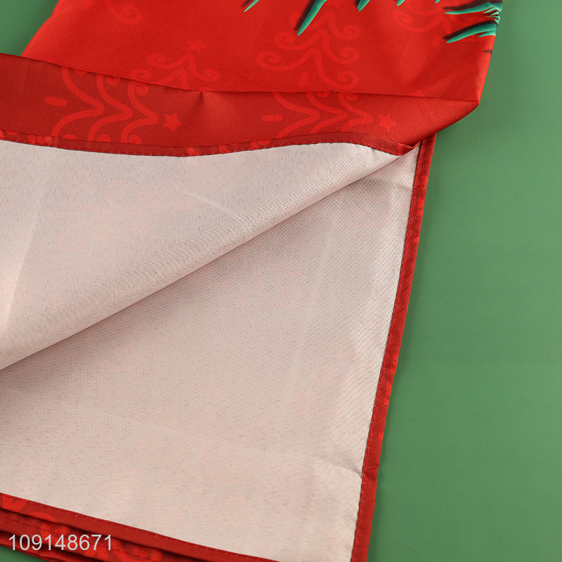 New Arrival Christmas Fabric Tablecloth Xmas Table Cover for Dinner Decor