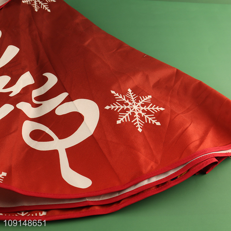 Popular Product Round Christmas Tree Skirt for Christmas Tree Decoration