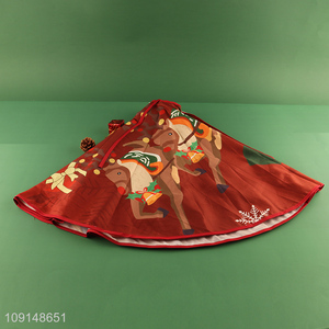 Popular Product Round Christmas Tree Skirt for Christmas Tree Decoration